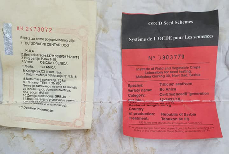 PDK-ja në Prizren insiston se fara e grurit të shpërndarë për fermerët është nga Serbia