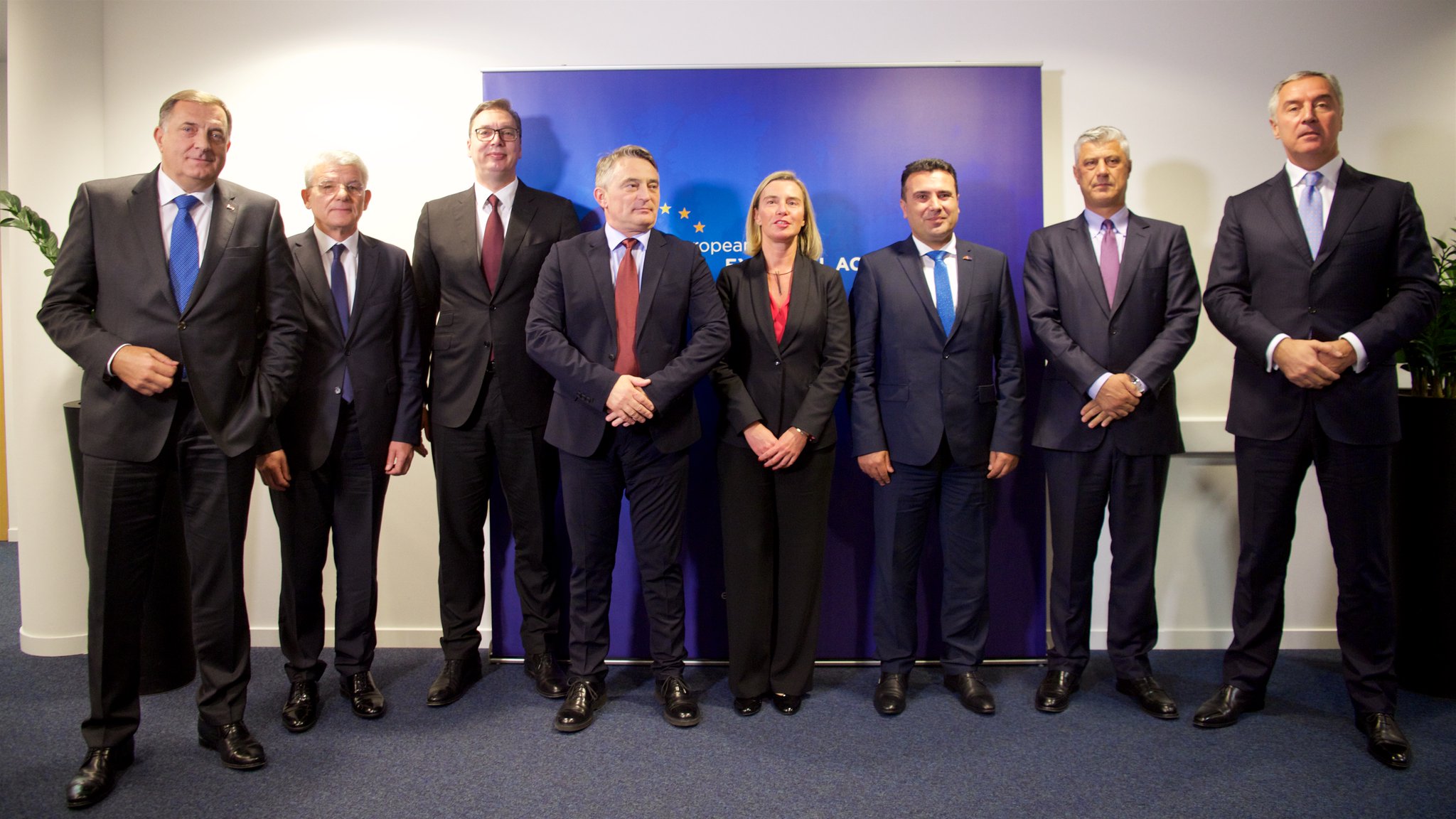 Mogherini mblodhi në Bruksel liderët e rajonit, diskutuan për zhvillimet në Ballkan