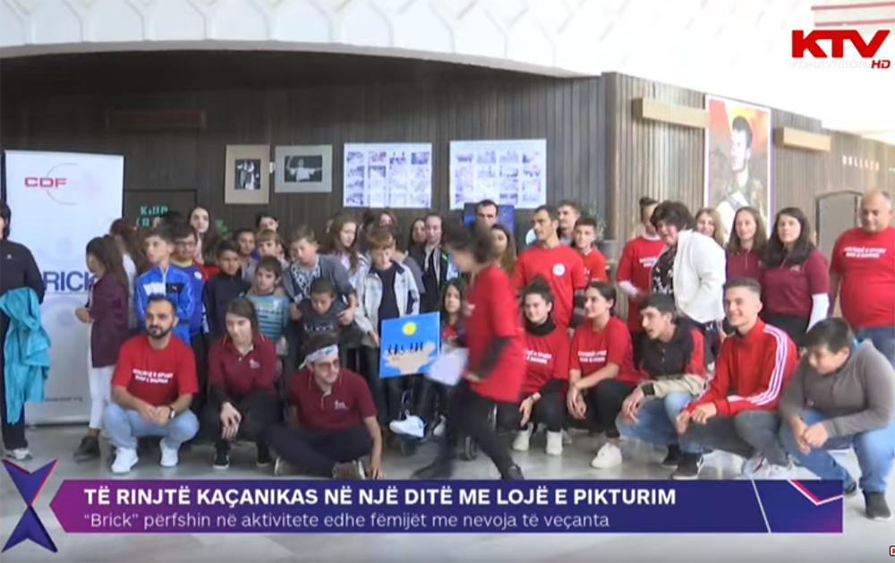 Programi “Brick” përfshin në aktivitete edhe fëmijët me nevoja të veçanta në Kaçanik