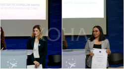 Grupi KOHA merr dy çmime për gazetari hulumtuese nga BE-ja