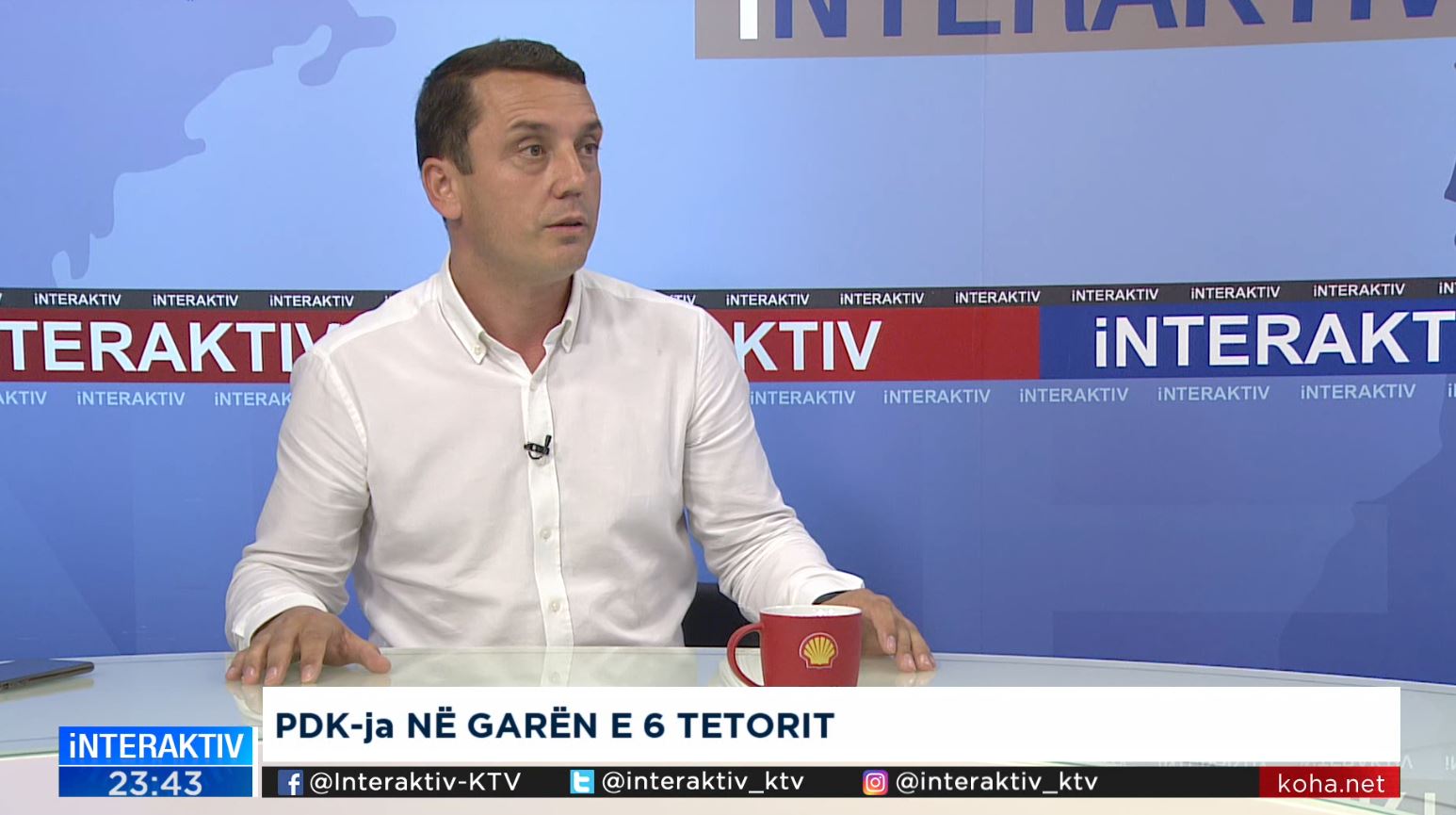 Sonte në Interaktiv, ministri i Kulturës e Sportit, Kujtim Gashi