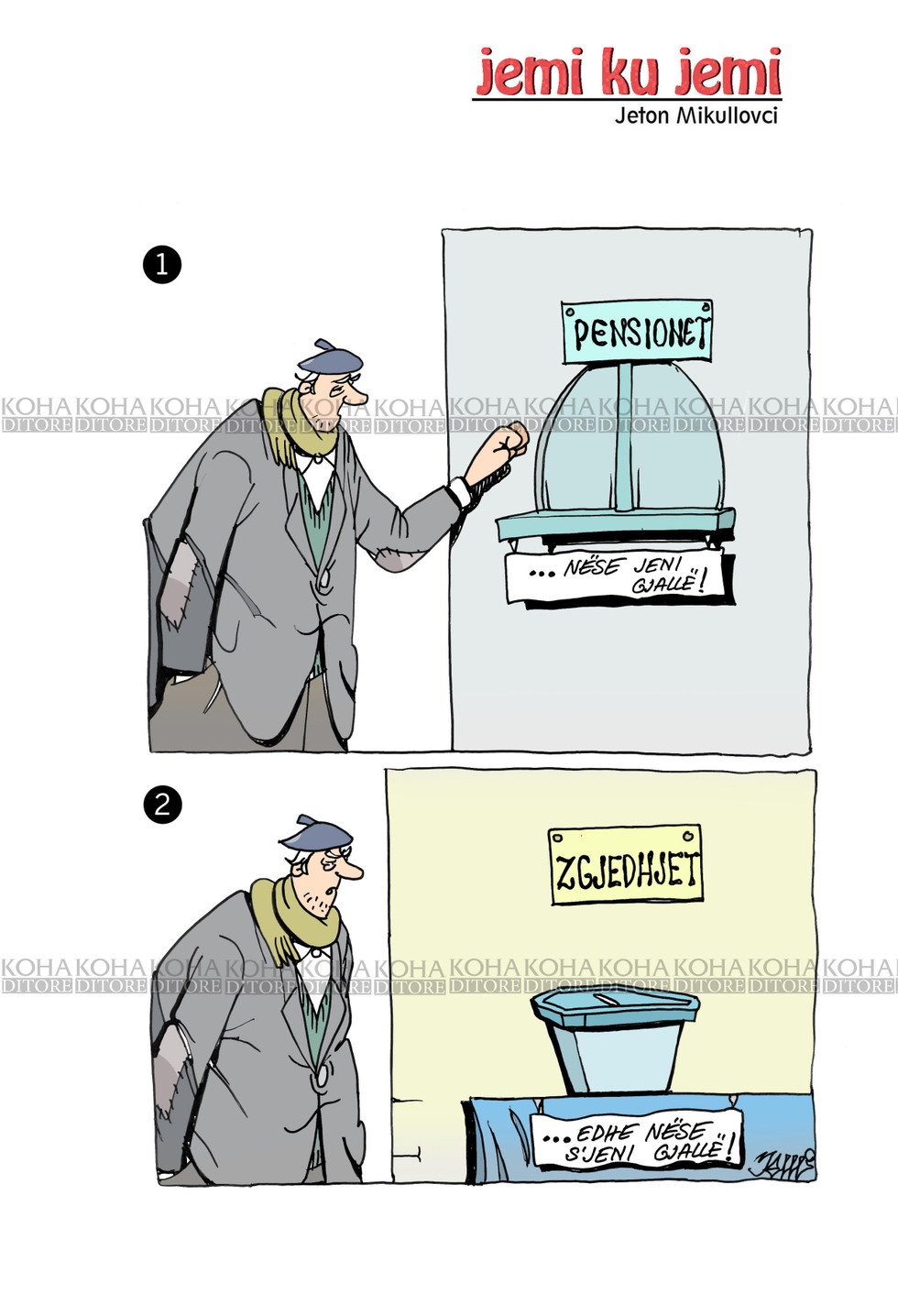Karikatura e ditës - 8 shtator 2019