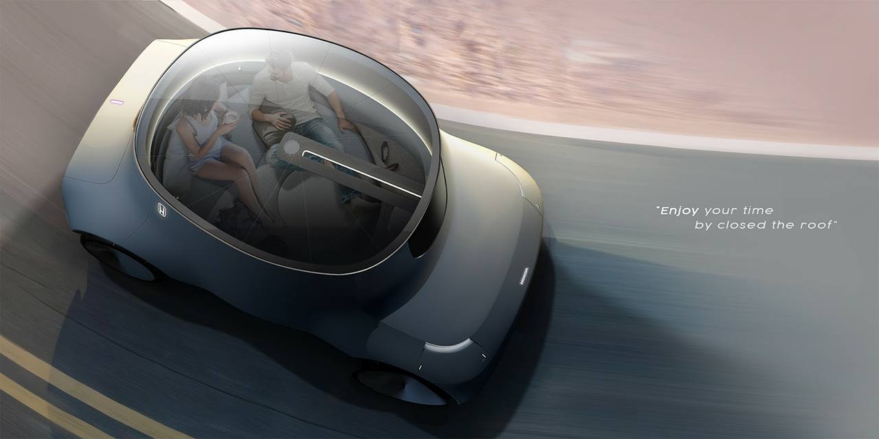 Honda Skyroom, koncepti i së ardhmes që ofron rehati
