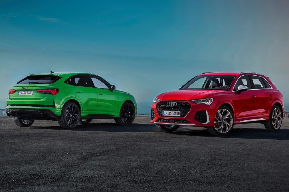 Lansohen Audi RS Q3 e RS Q3 Sportback me 395 kuajfuqi