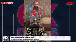 DJ Caboo në karantinë, me muzikë largon vëmendjen nga Covid-19