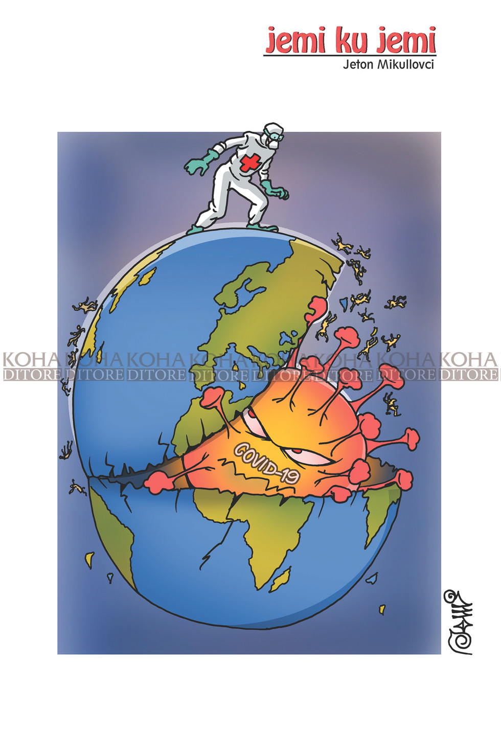 Karikatura e ditës - 5 prill 2020