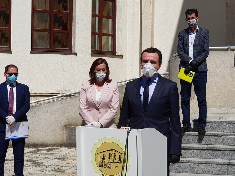 Kurti në Prizren paralajmëron shtim të masave ndaj koronavirusit