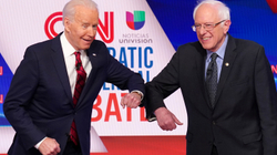 Sandersi mbështet Bidenin për president