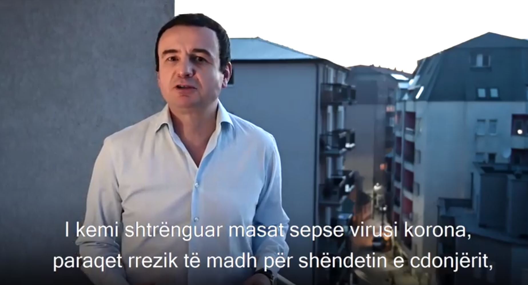 Kurti sërish bën thirrje për qëndrim në shtëpi: Parandalimi është shpëtimi