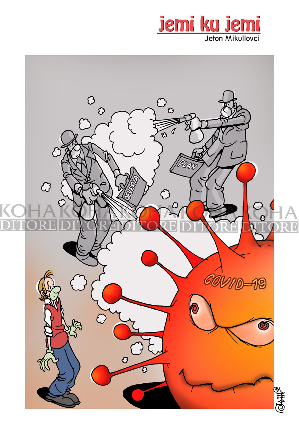 Karikatura e ditës - 19 prill 2020