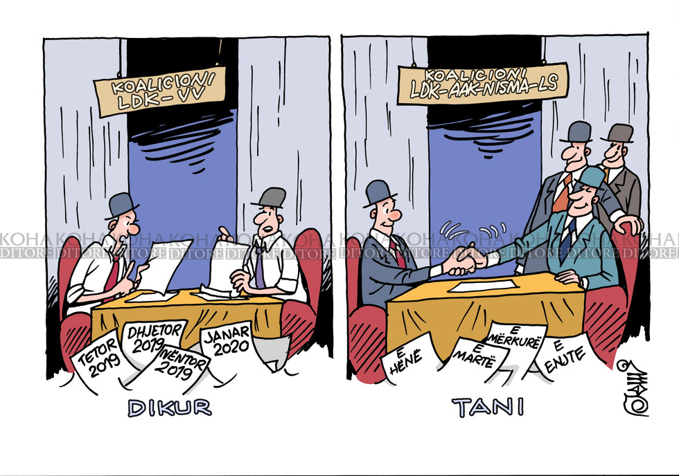 Karikatura e ditës - 25 prill 2020