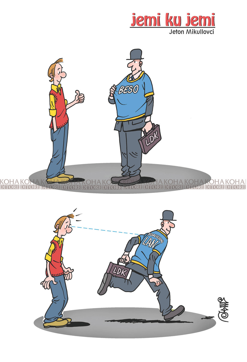 Karikatura e ditës - 26 prill 2020