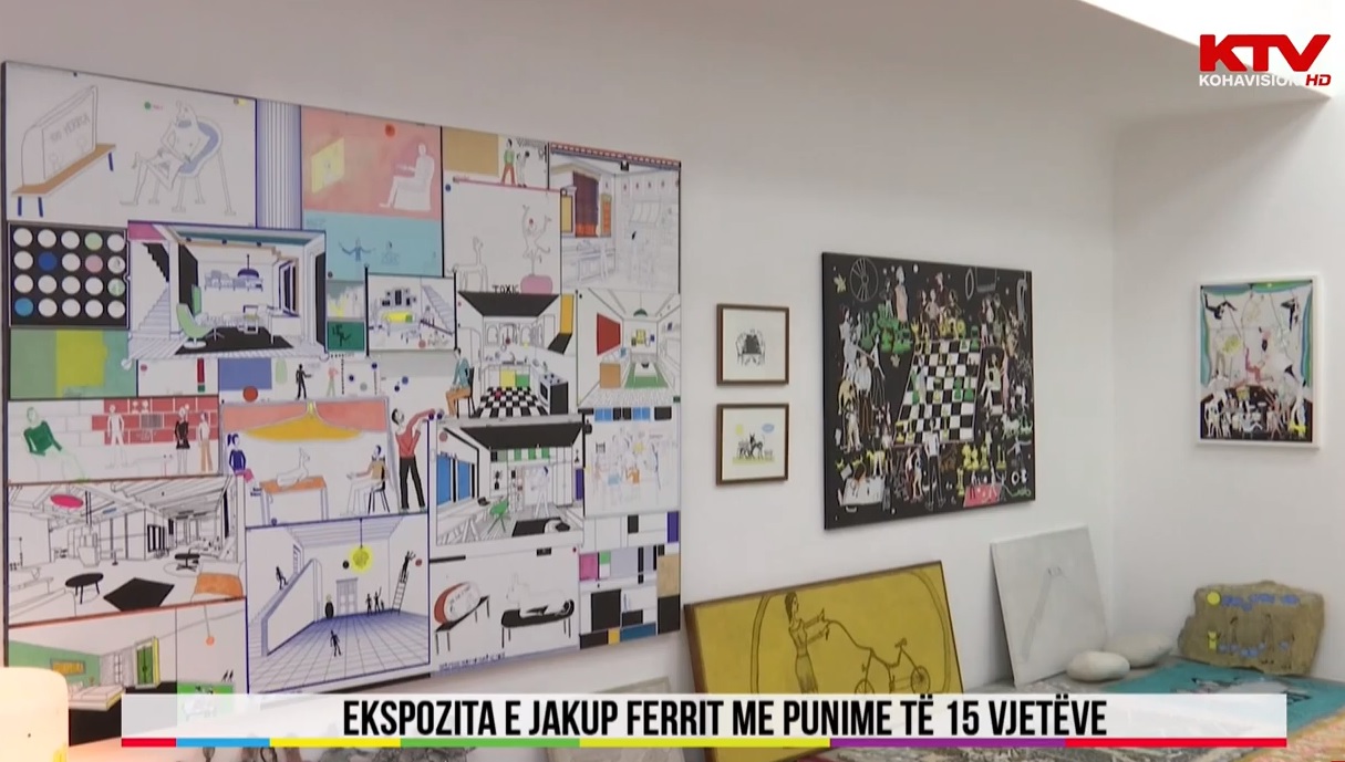Ekspozita e Jakup Ferrit me punime të 15 vjetëve