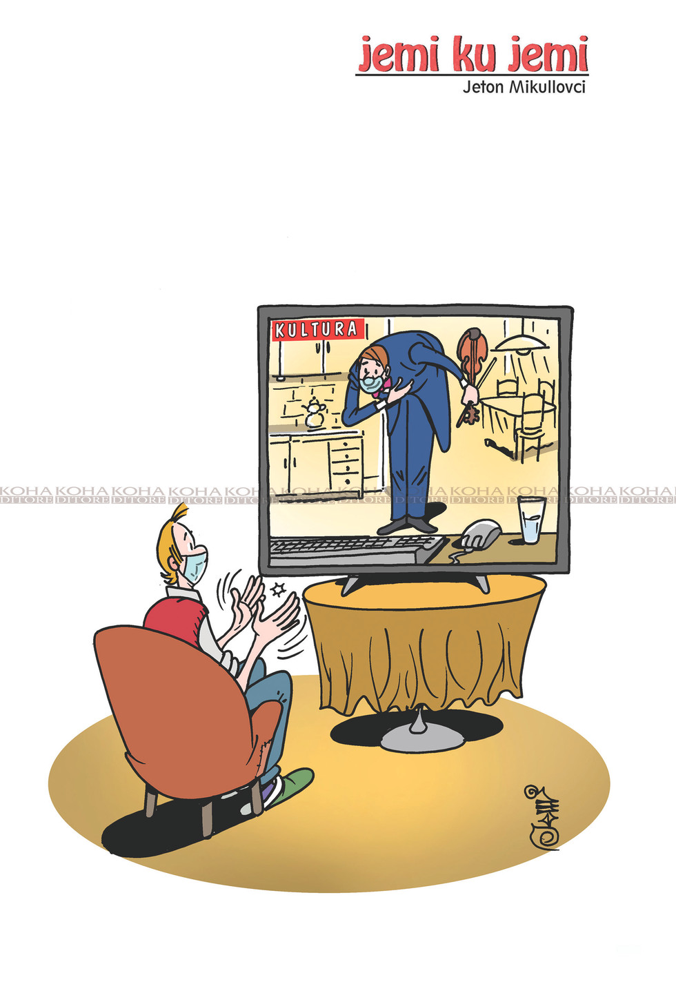 Karikatura e ditës - 9 gusht 2020