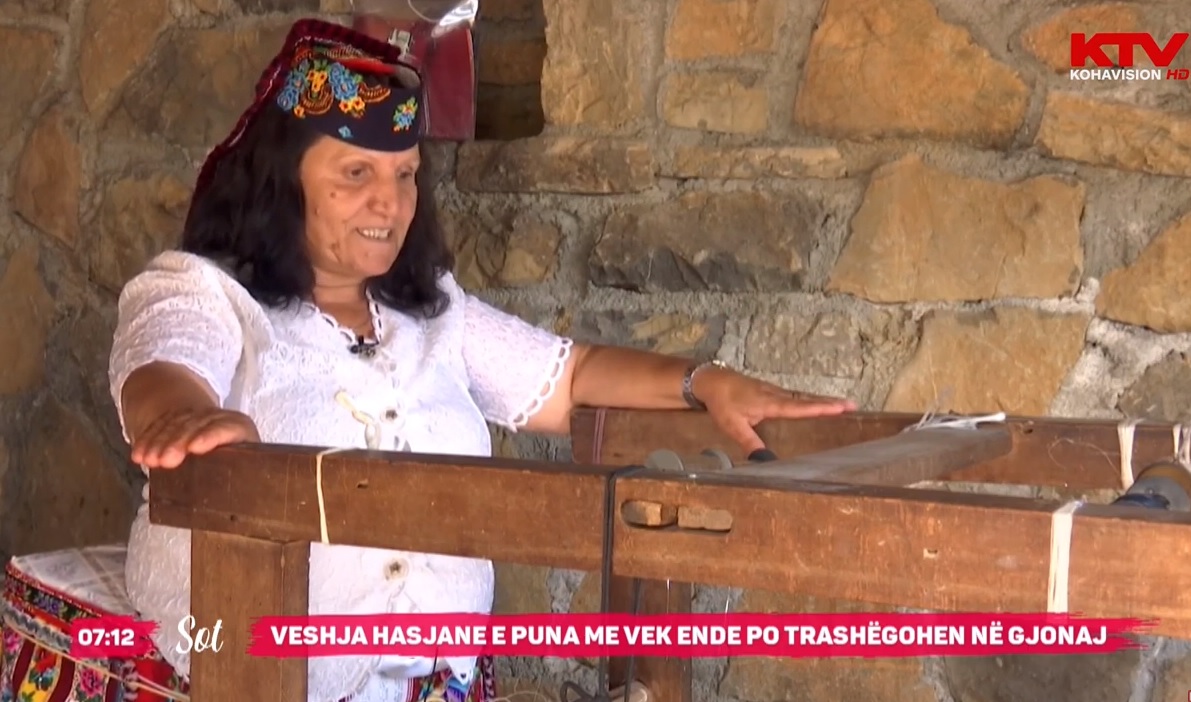  Veshja hasjane e puna me vek ende po trashëgohen në Gjonaj