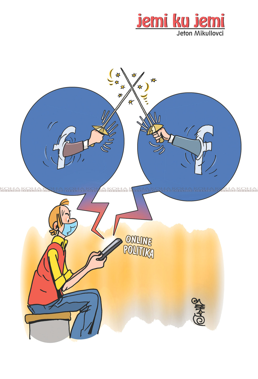 Karikatura e ditës - 23 gusht 2020