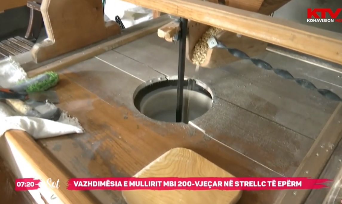 Vazhdimësia e mullirit mbi 200-vjeçar në Strellc të Epërm