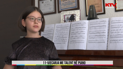 Ensa Shala, 11-vjeçarja me talent në piano