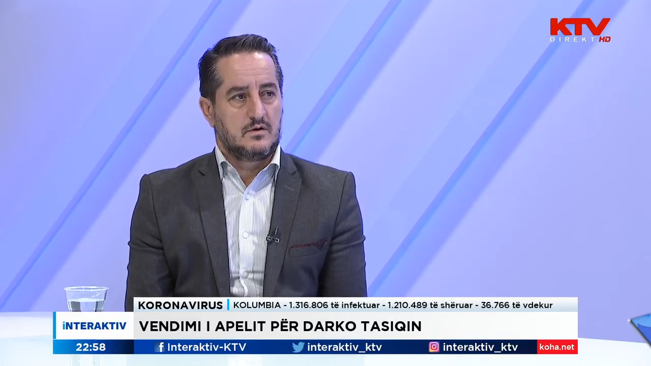 Blakaj vlerëson se Apeli vendosi drejt që ia përgjysmoi dënimin të akuzuarit për krime lufte, Tasiq