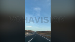 Vetura rrezikon të tjerët, hyn në anën e gabuar të autostradës së re
