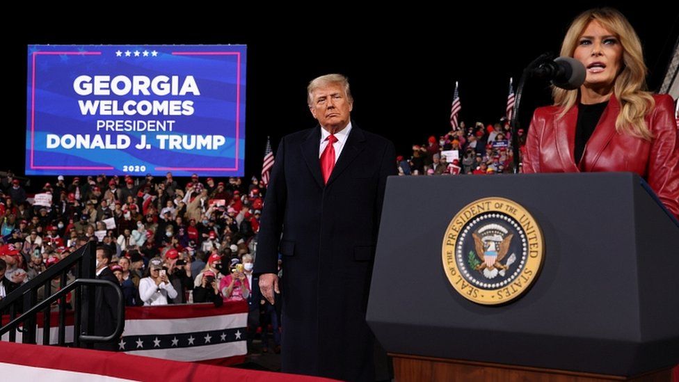 Trump nxit guvernatorin e Georgias për përmbysje të rezultatit të zgjedhjeve