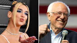 Bernie Sanders do t’ia prezantojë Dua Lipës çmimin në ceremoninë “Billboard Women in Music”