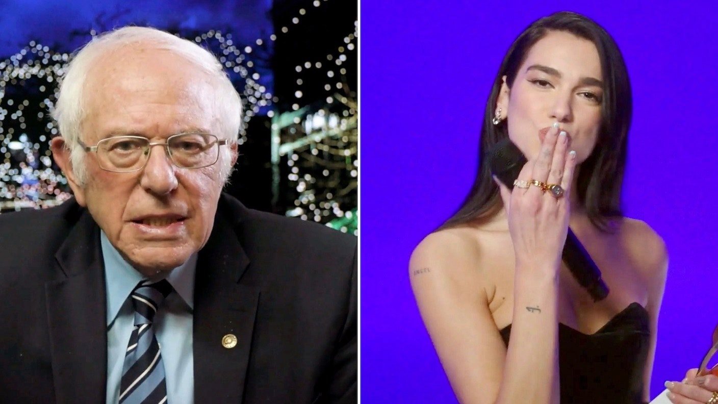 Sanders e quan Dua Lipën këngëtare që lufton për gratë dhe refugjatët