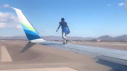 Një burrë arrestohet pasi u ngjit në njërin krah të aeroplanit që po nisej nga Las Vegasi