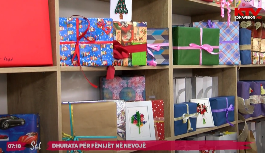 Dhurata për fëmijët në nevojë