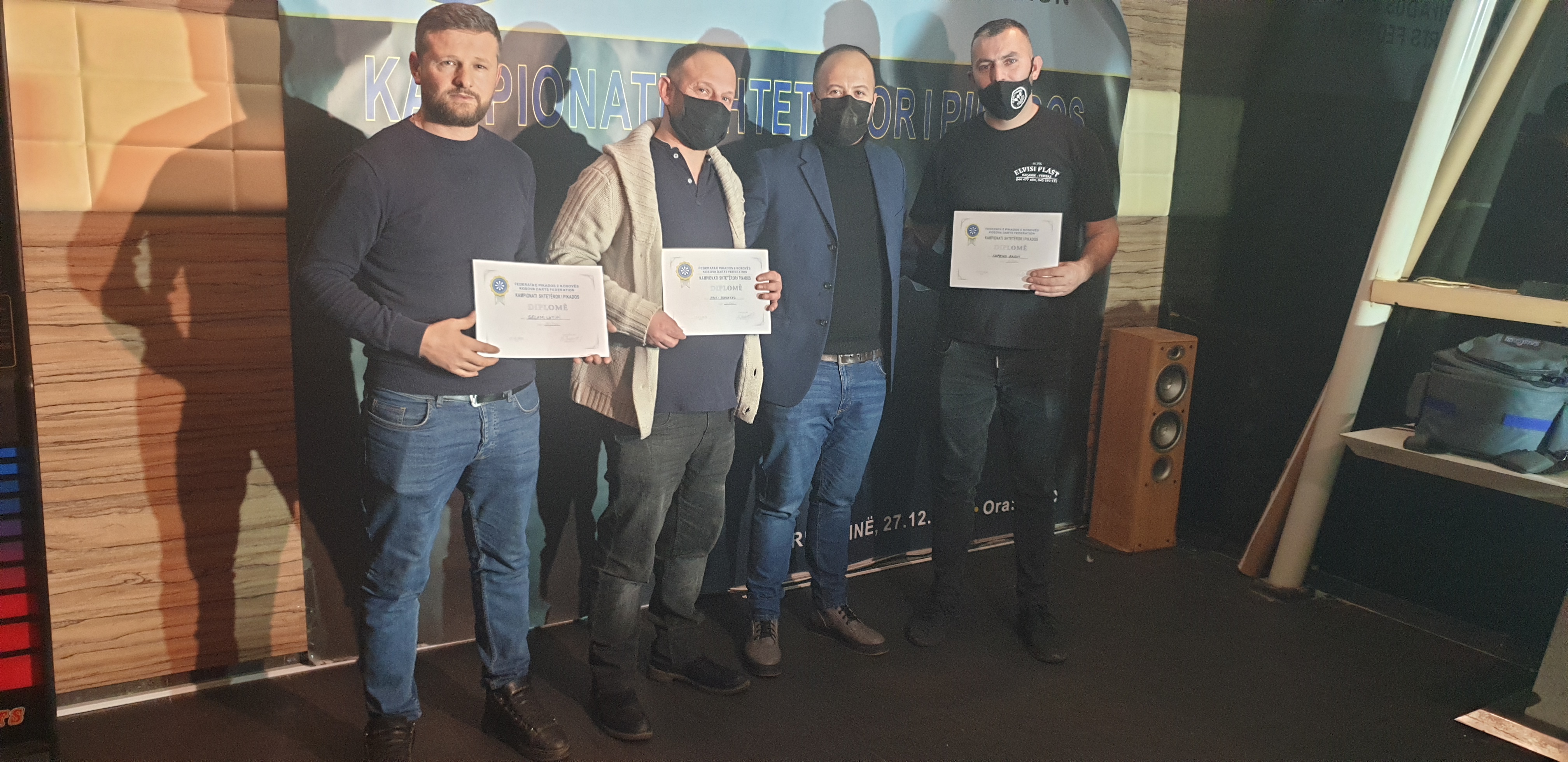 Kameraj dhe Terpeza kampionët e parë zyrtarë të Kosovës në pikado