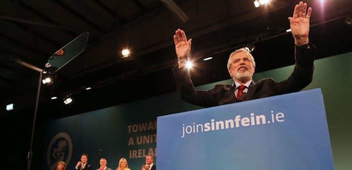 Për herë të parë në histori “Sinn Fein” kryeson sondazhet zgjedhore në Irlandë