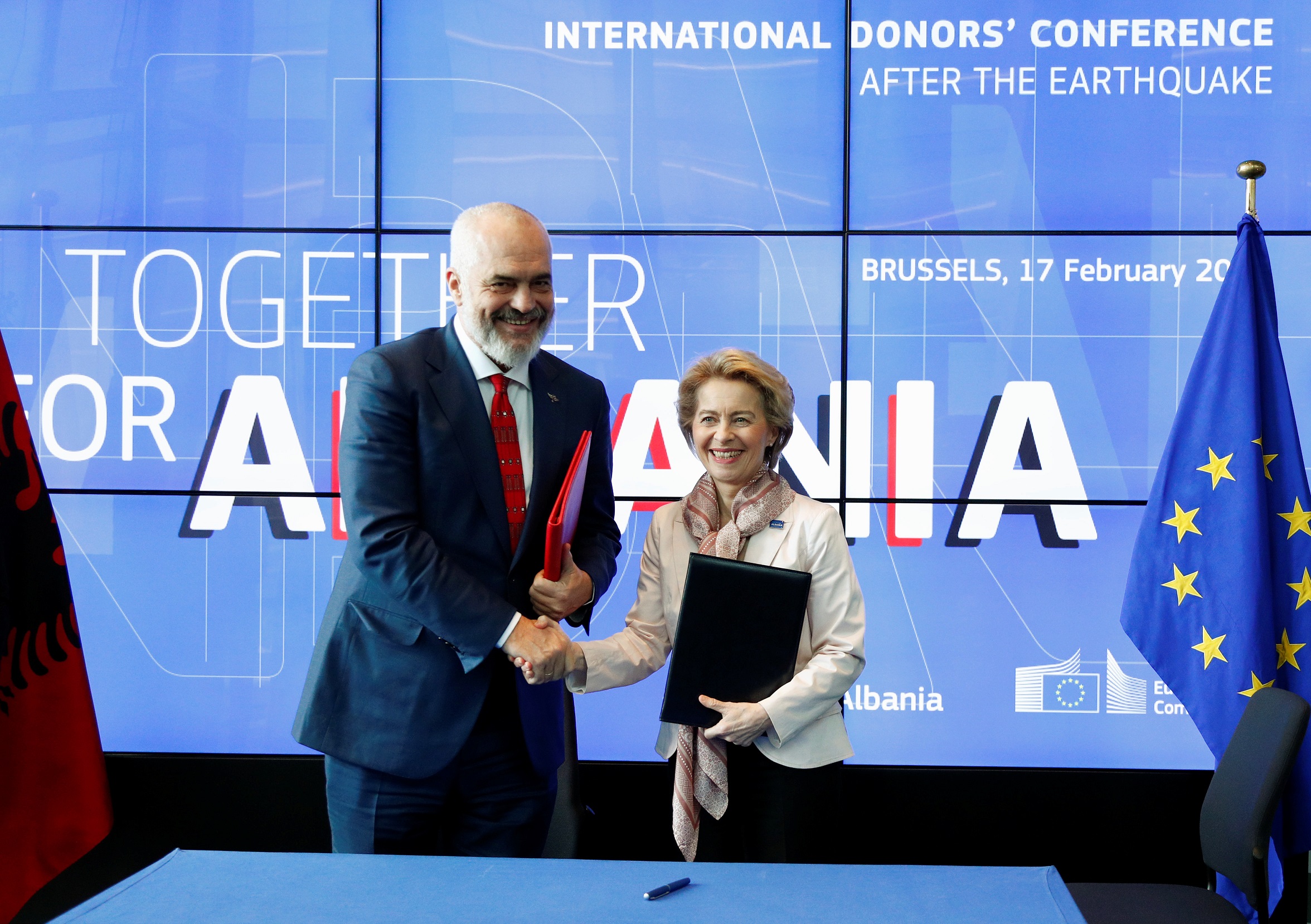BE, 100 milionë euro nga buxheti për rindërtimin e Shqipërisë pas tërmetit