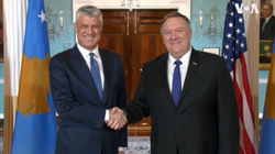 Pompeo pret Thaçin, diskutohet edhe për dialogun Kosovë-Serbi