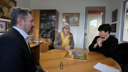Ambasadorja franceze Butel viziton Grupin Koha
