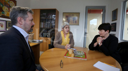 Ambasadorja franceze Butel viziton Grupin Koha