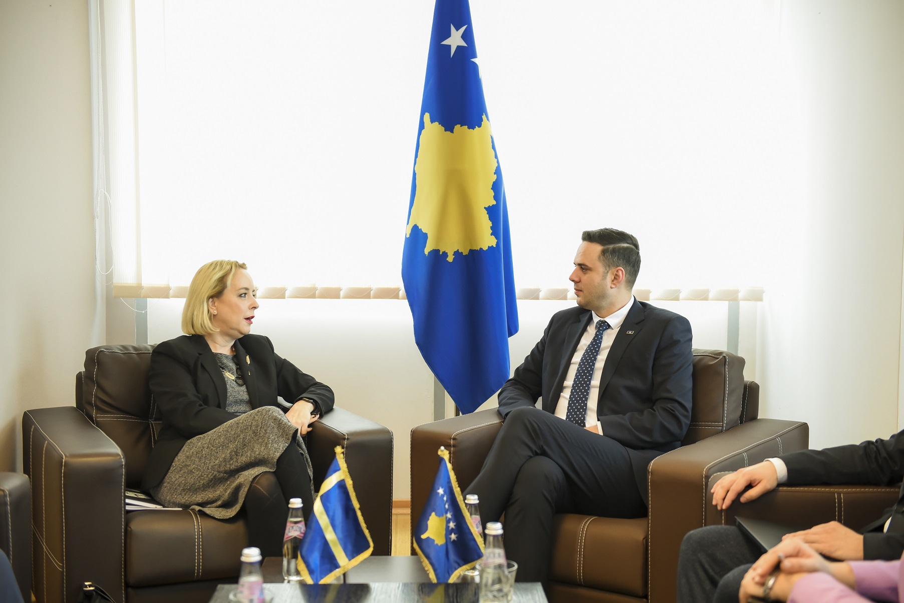 Ambasadorja suedeze premton përkrahje për Kosovën