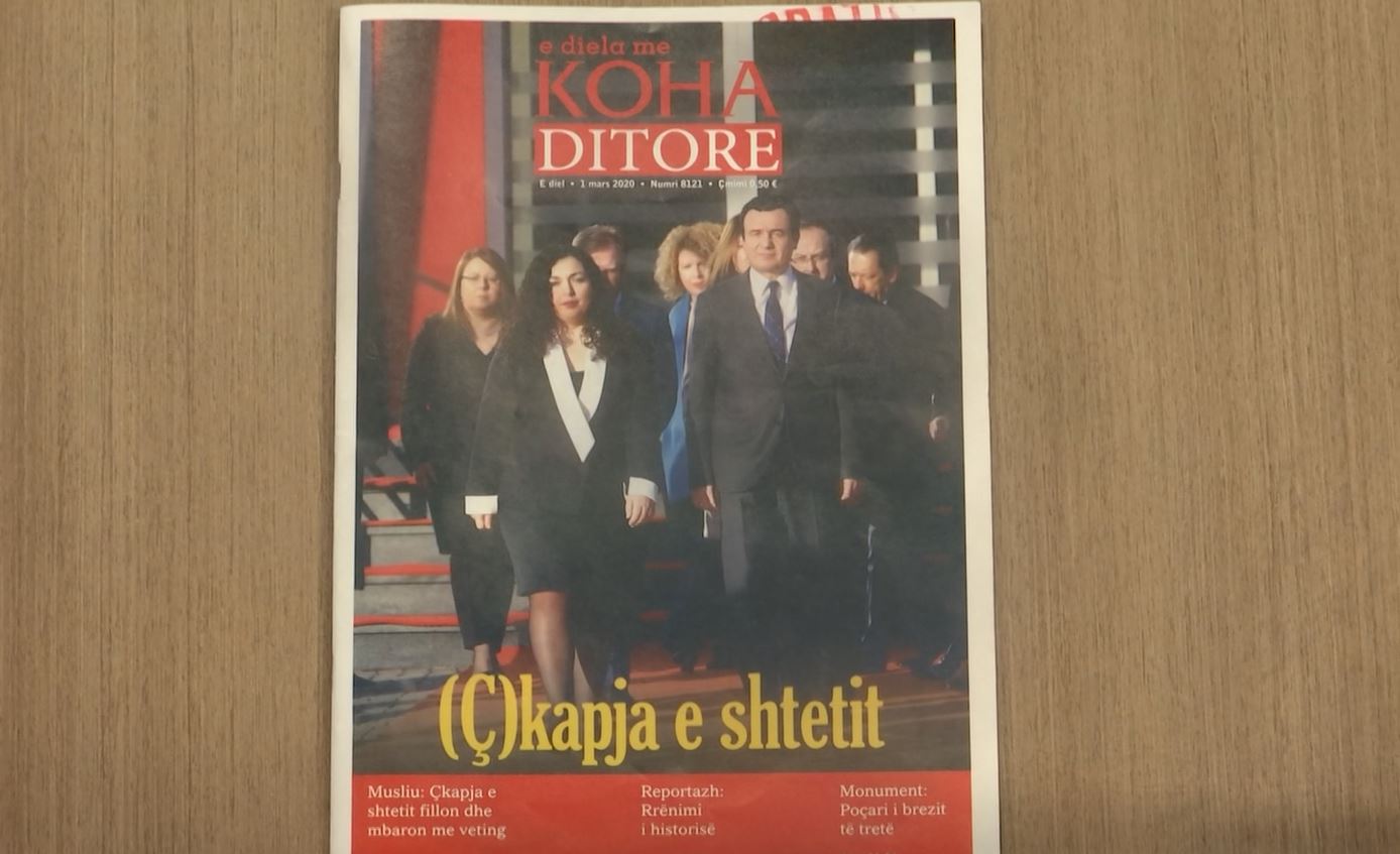 E diela me “Kohën Ditore” i kushtohet vendimeve të qeverisë për shkarkime bordesh