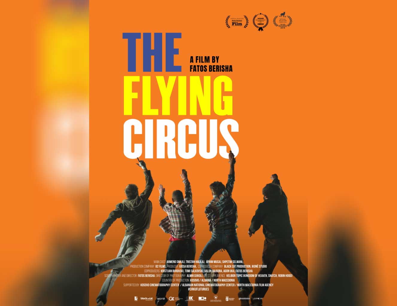 ‘Cirku Fluturues’ zyrtarisht në konkurrencë në ”Santa Barbara International Film Festival”