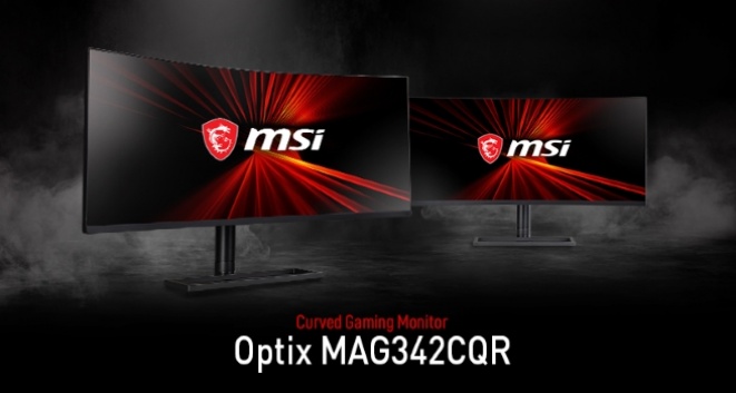 MSI announces Optix MAG342CQR 1000R curved gaming screen - KOHA.net