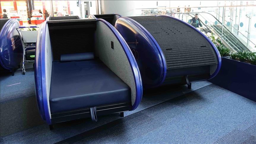 Në Aeroportin e Stambollit filloi shërbimi i kabinës së gjumit