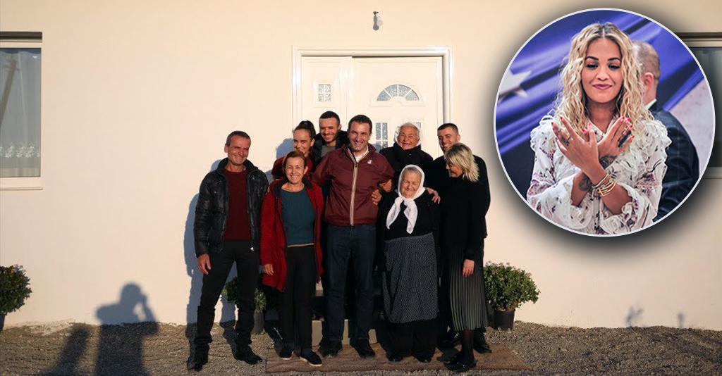 Rita Ora përmbush premtimin që ia kishte dhënë familjes Sala