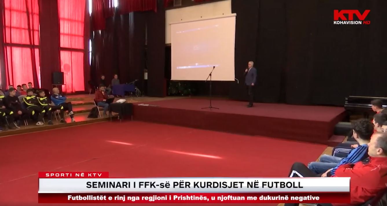 FFK-ja me seminar për futbollistët e rinj kundër kurdisjeve të ndeshjeve