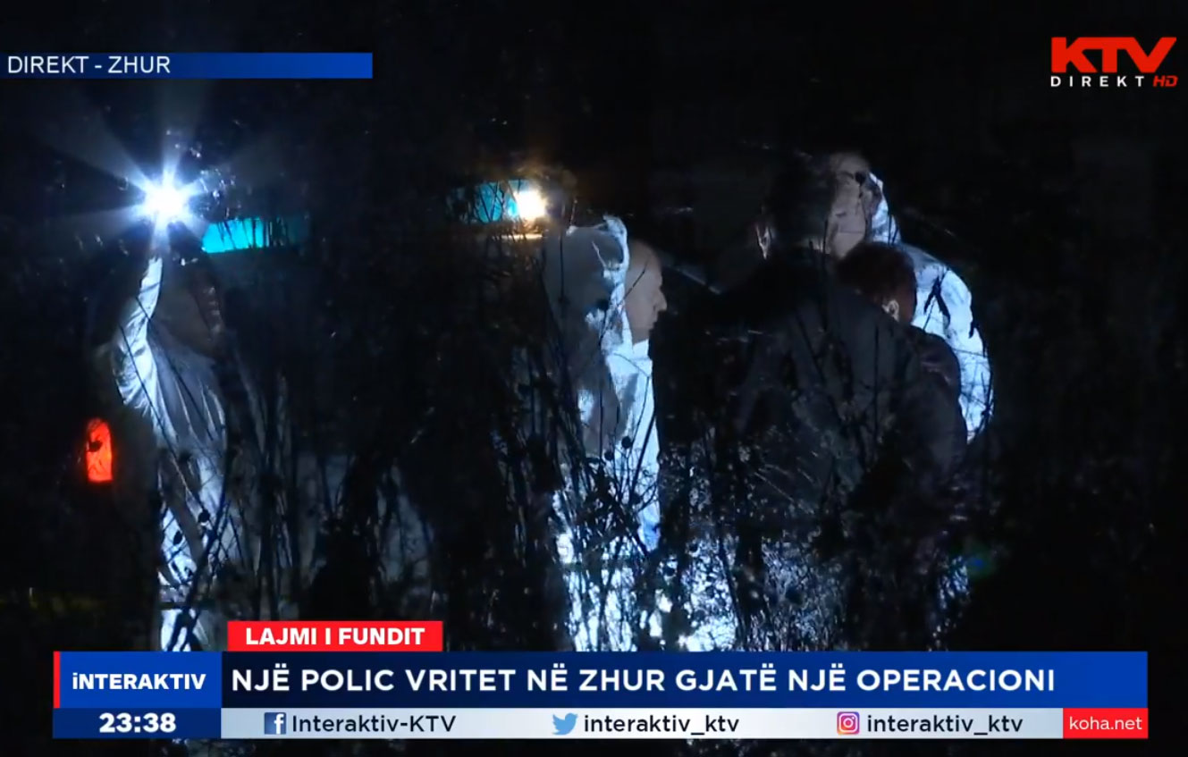 Incident i rëndë në Zhur, dyshohet për një polic të vrarë