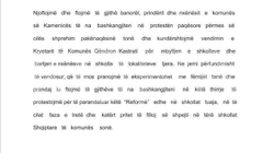 Pesë fshatra të Kamenicës protestojnë të enjten kundër reformës arsimore