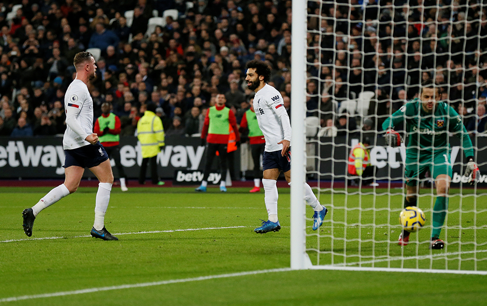 Liverpooli pa problem ndaj West Hamit, vazhdon marshimin drejt titullit