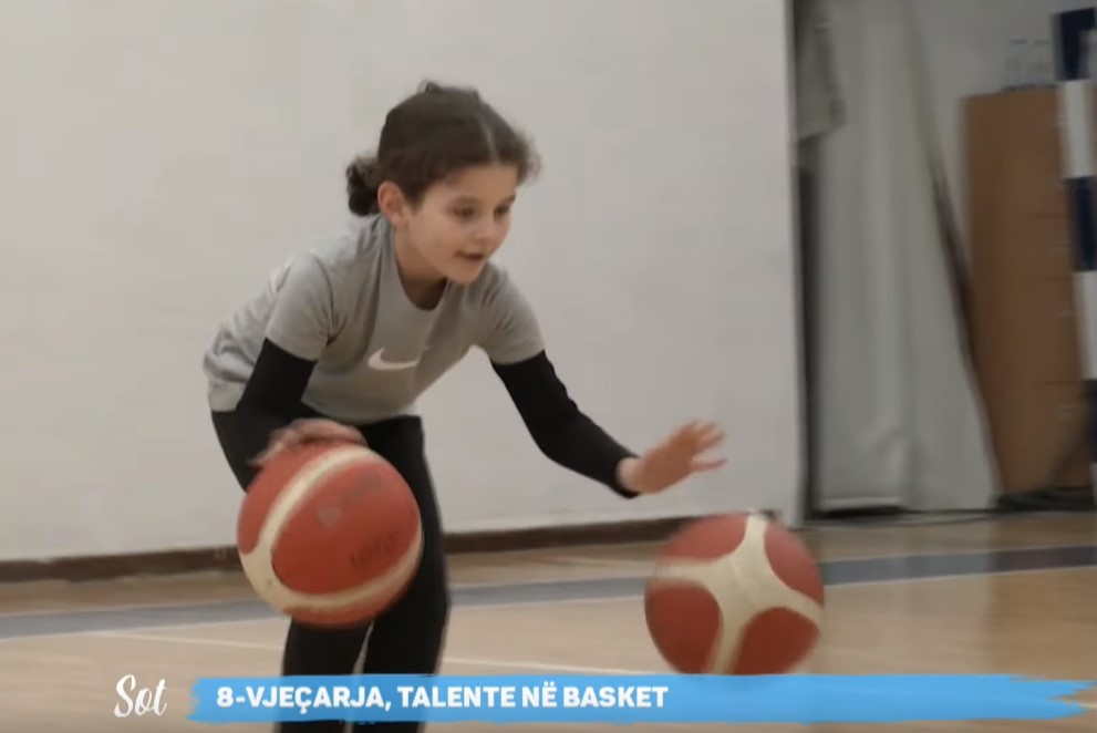 8-vjeçarja, talente në basket