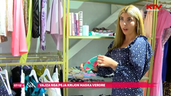 Vajza nga Peja krijon maska verore