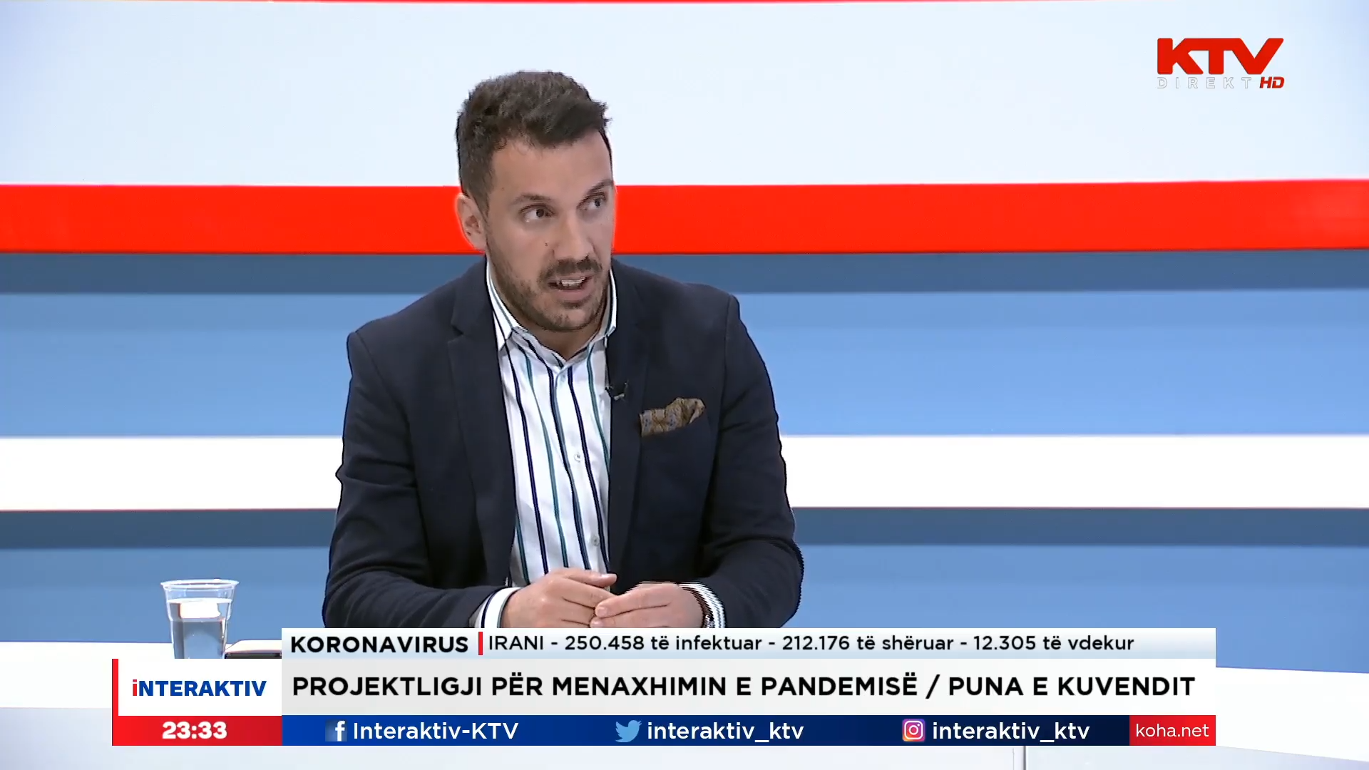 Murati s’është befasuar që Qeveria s’i dha mbështetje projektligjit të pandemisë