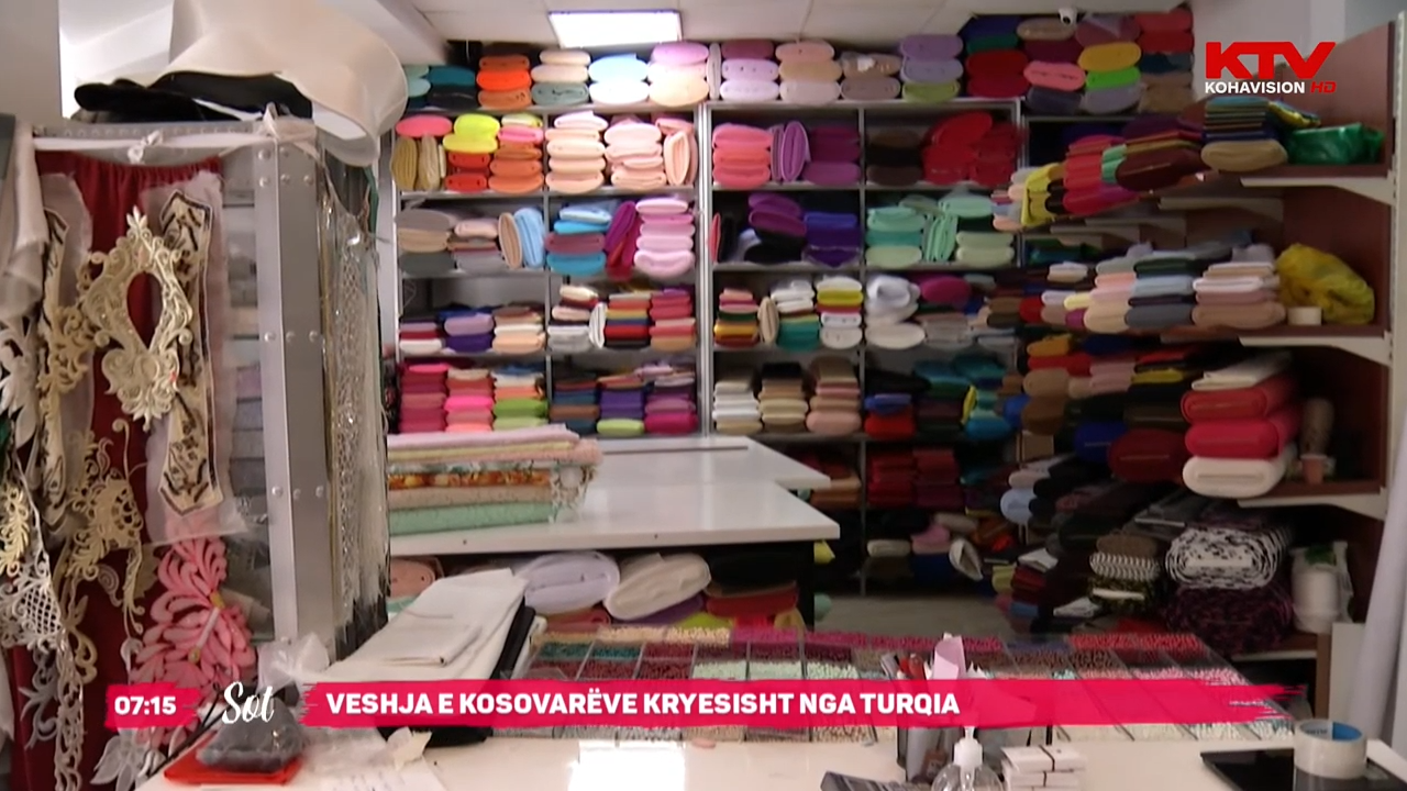 Veshja e kosovarëve kryesisht nga Turqia