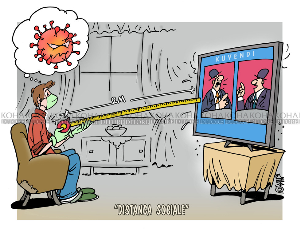 Karikatura e ditës - 20 korrik 2020